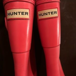 Hunter boots, girls size 3
